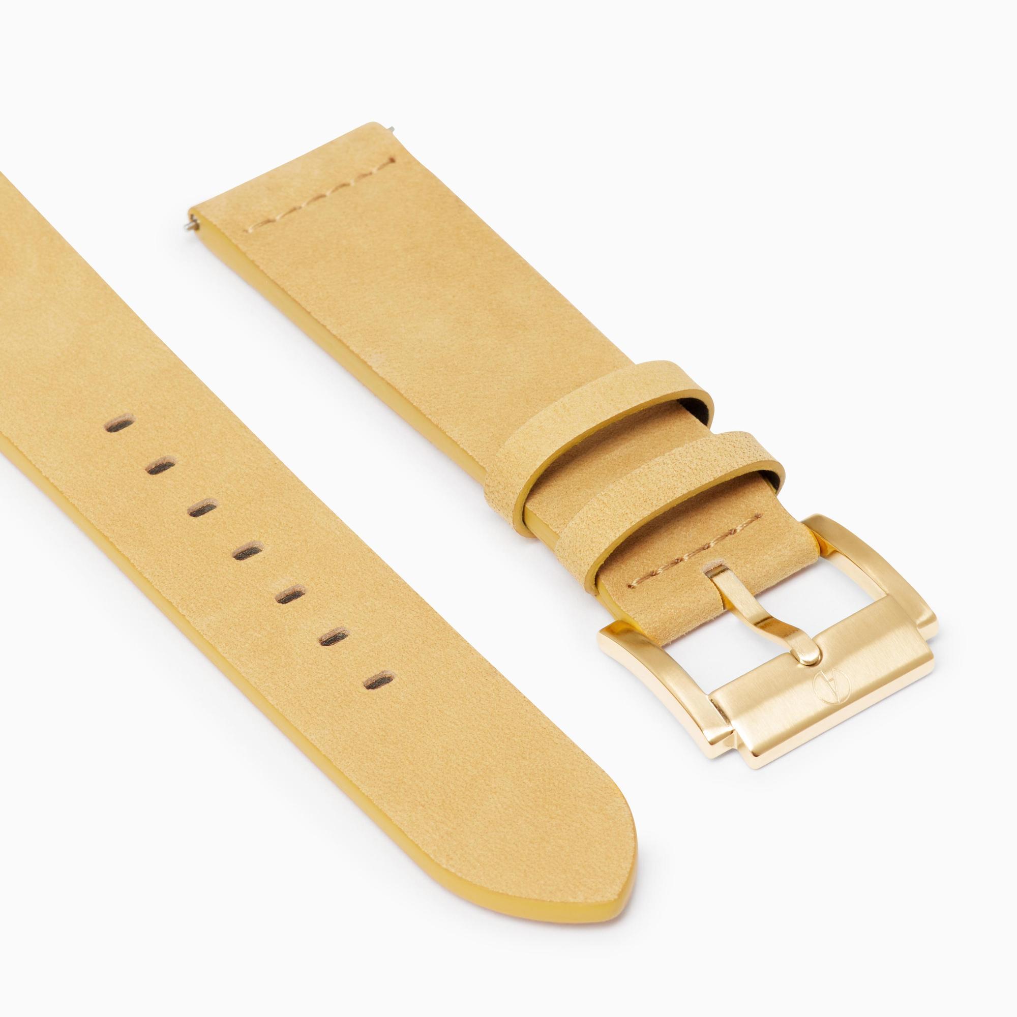 Accurist Origin Men's Light Brown Leather 22mm Strap